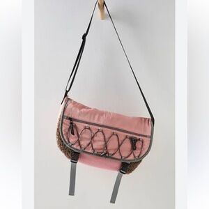 Free People Movement Playoff Sherpa Messenger Bag NEW